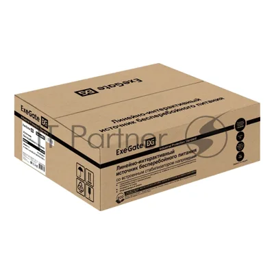 Источник бесперебойного питания ExeGate 1U ServerRM UNL-650.LCD.AVR.4C13.RJ.USB.1U 650VA/360W, LCD, AVR, 4*C13, RJ, USB, 1U, установка в стойку, черный