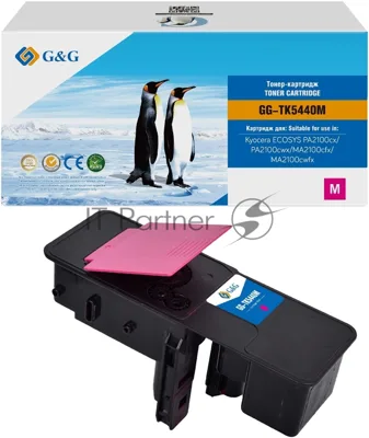 Картридж лазерный G&G GG-TK5440M TK-5440M пурпурный (2400стр.) для Kyocera ECOSYS PA2100cx/PA2100cwx/MA2100cfx/MA2100cwfx