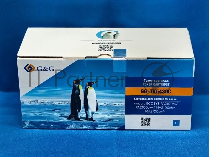 Картридж лазерный G&G GG-TK5430C TK-5430C голубой (1250 стр.) для Kyocera Ecosys PA2100cx/PA2100cwx/MA2100cfx/MA2100cwfx