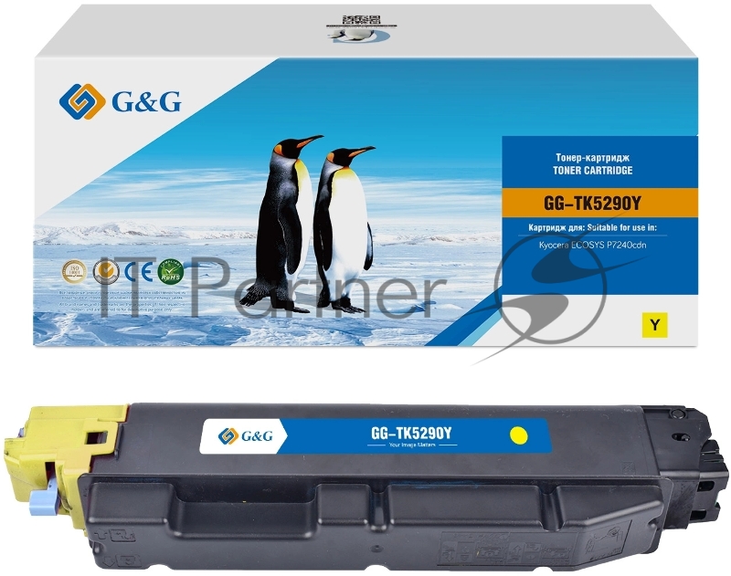 Картридж лазерный G&G GG-TK5290Y (TK5290Y) желтый (13000 стр.) для Kyocera ECOSYS P7240cdn