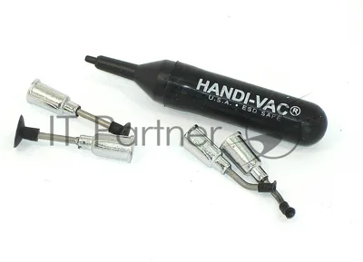Вакуумный пинцет HANDI-VAC маленький с грушей в комплекте 4 насадки