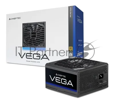 Блок питания Chieftec Vega PPG-850-S, 850Вт, 80 PLUS Gold, 135мм, черный