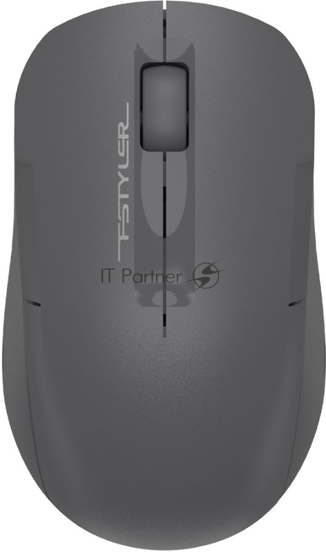 Мышь беспроводная A4Tech Fstyler FG15C Air2 серый, 1200 dpi, радиоканал, USB, кнопки - 3