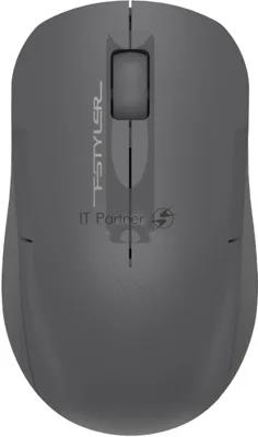 Мышь беспроводная A4Tech Fstyler FG15C Air2 серый, 1200 dpi, радиоканал, USB, кнопки - 3