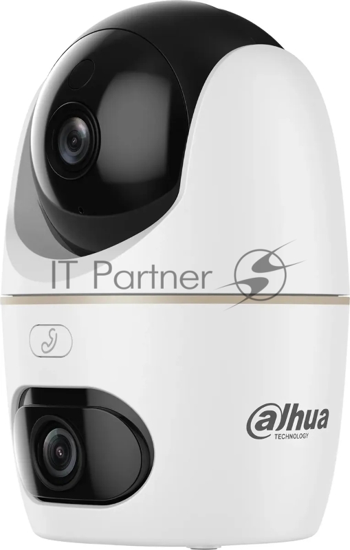 Камера видеонаблюдения IP Dahua DH-IPC-H3DP-3F-0360B Wi-Fi 3.6-3.6мм цв.