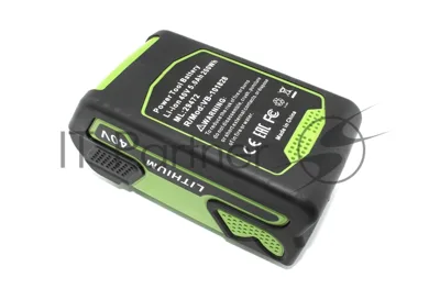 Аккумулятор совместимый для Greenworks G40B5 2927207 40V 5000mAh
