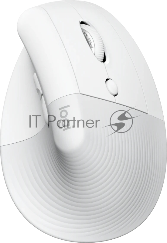 Мышь беспроводная Logitech Lift Vertical Ergonomic белый/PALE GREY (4000dpi 6but) (910-006480)
