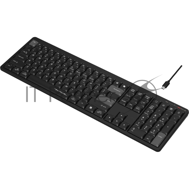 Клавиатура беспроводная A4Tech Fstyler FBX55C черный USB BT/Radio slim Multimedia (FBX55C)