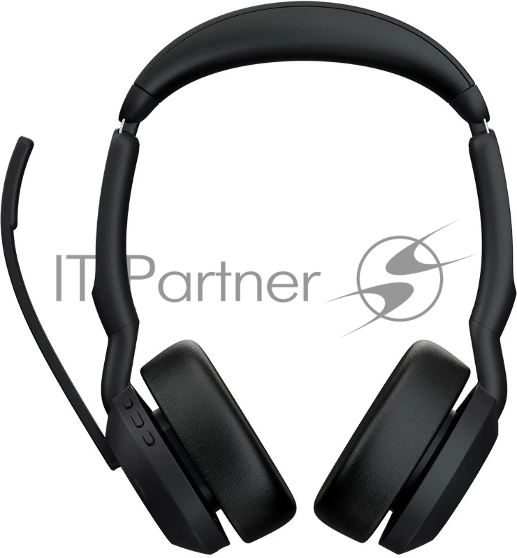 Гарнитура Jabra Evolve2 55 чёрный, беспроводная, Bluetooth, до 18 ч