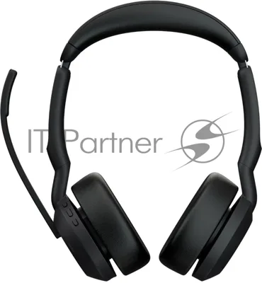 Гарнитура Jabra Evolve2 55 чёрный, беспроводная, Bluetooth, до 18 ч