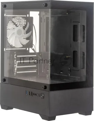 Компьютерный корпус Accord ACC-ZCU2B черный без БП mATX 1x120мм 1xUSB3.0 1xUSB3.1 audio