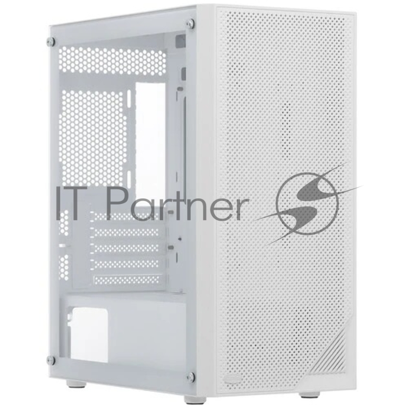 Компьютерный корпус PcCooler C3B310 WH белый без БП ATX 2xUSB3.0 audio bott PSU
