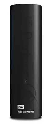 Внешний жесткий диск Western Digital WDBWLG0200HBK-EESN Elements Desktop, 20Tb, 3.5", USB 3.0, Черный