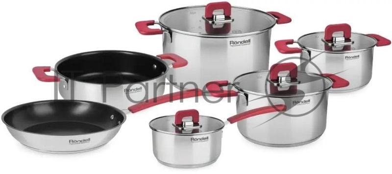 Набор посуды 10 предм Rondell Savvy RDS-1189