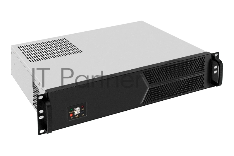 Серверный корпус ExeGate Pro 2U330-03 RM 19", высота 2U, глубина 330, БП 1100PPH-SE, 2*USB