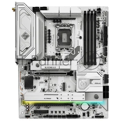 Материнская плата ASRock Z890 Steel Legend WiFi, Intel Z890, 4x4x M.2, 2x PCI-E x16, 1x PCI-E x4, 1x D-Sub нет, 1x HDMI есть, 1x DVI нет, 1x DP нет, 1x 2.5Gb LAN, Wi-Fi 802.11be, BT есть, 2x USB-C. 2x USB 2.0, 4x USB 3.2 Gen1, 2x USB 3.2 Gen2, 7.1, ATX