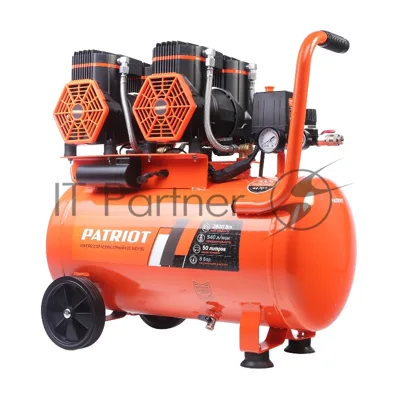 Компрессор поршневой безмасляный Patriot KDS 540 F50 (540 л/мин, 2,8 кВт, 8 бар, 50 л, 2800 об/мин, быстросъем + елочка 1/4)