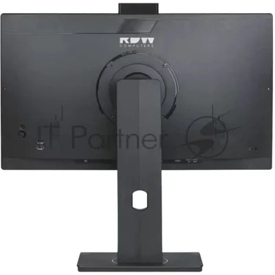 Монитор 23.8" RDW Computers RDW2402K IPS 1920x1080, 75 Гц, 5 мс, 16:9, 300 кд/м², 1xHDMI, 1xDP, 1xVGA, 2x3 Вт, веб-камера, черный