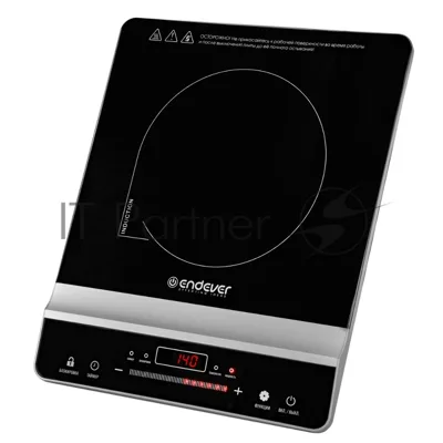 Плита настольная электрическая Endever Skyline IP-65 черный, 1.8 кВт, индукция, конфорки - 1, стеклокерамика, сенсор