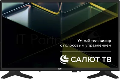 Телевизор LEFF 32" 32H690T черный LCD DLED HD 60Hz Smart TV Салют ТВ