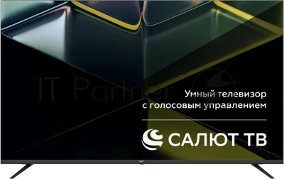 Телевизор LEFF 50" 50U680T черный Direct LED 4K UHD 60Hz Smart Салют ТВ