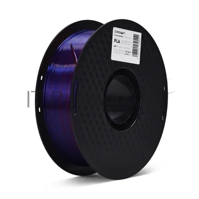 Филамент Crown Micro CM-FILPLASD010RP PLA Silk двойной 1.75 1кг красный-пурпурный