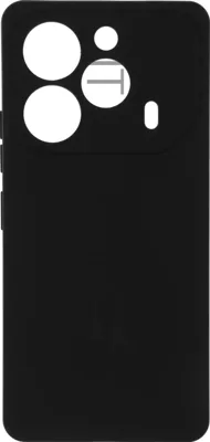 Чехол (клип-кейс) BoraSCO для Tecno Pova 6/6 Pro Silicone Case черный (73173)