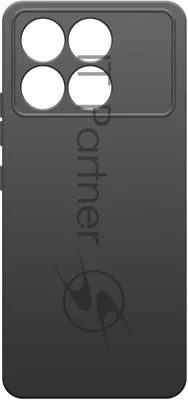 Чехол (клип-кейс) BoraSCO для Xiaomi POCO F6 Pro Silicone Case черный
