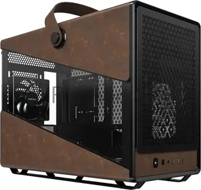Компьютерный корпус Montech Heritage PRO (B) черный без БП mATX 5x120мм 2x140мм 2xUSB3.0 audio bott PSU