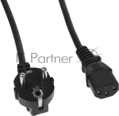 Кабель KingPrice KP-PC-Euro-C13-3m Евровилка IEC C13 3м черный