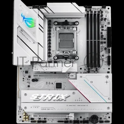 Материнская плата ASUS ROG STRIX B850-A GAMING WIFI, AM5, AMD B850, 4xDDR5, 2xSATA, 4xM.2, 1xPCIe 5.0 x16, 1xPCIe 4.0 x16, 1xPCIe 4.0 x4, DisplayPort, HDMI, 1x2.5Gb LAN, USB Type-C, 3x3.5 мм, 7.1, ATX