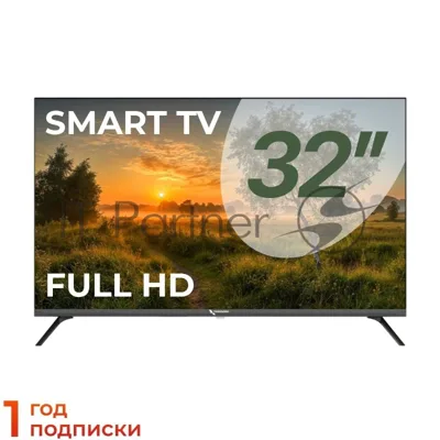 Телевизор Триколор 32" P32FH504 черный LED FHD 60Hz Android