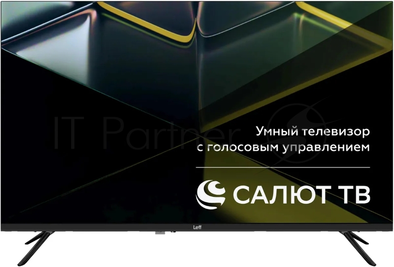 Телевизор LEFF 32" 32H680T черный DLED HD 60Hz Smart TV Салют ТВ