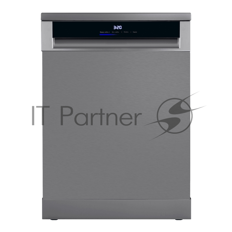 Посудомоечная машина Maunfeld MWF60331S Inverter, нержавеющая сталь, 59.8 см, 14 компл., 42 дБ, класс A+++