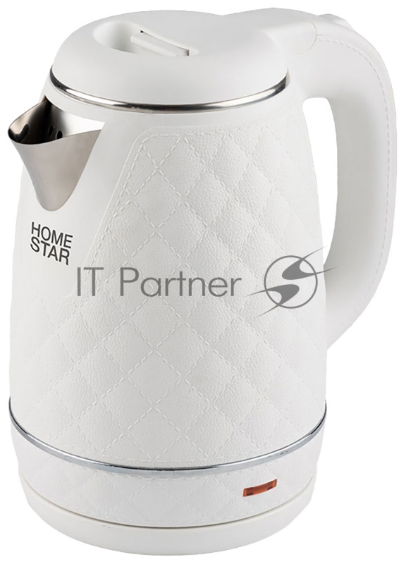 Чайник электрический Homestar HS-1007 1,7 л, 1500 Вт, белый