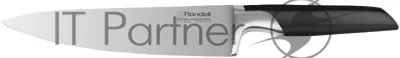 Нож Rondell Brando RD-1436 стальной поварской лезв. 200 мм черный блистер