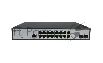 Коммутатор ORIGO OS3218/A1A, 16×1 Гбит/с + 2×10 Гбит/с SFP+, управляемый