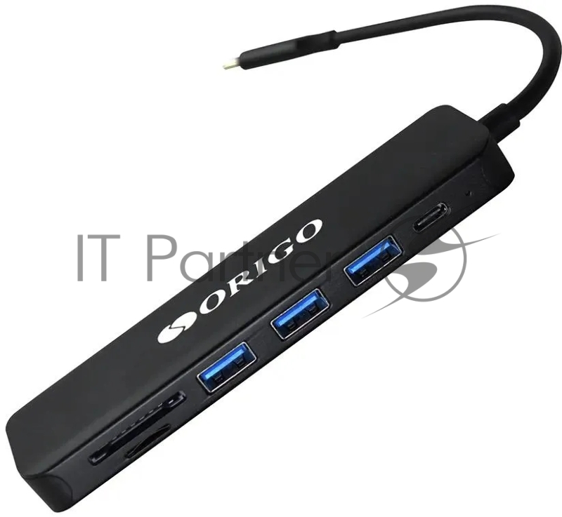 USB-концентратор ORIGO OU3340PD, USB-C, 3xUSB 3.0/USB Type-C/PD 3.0/HDMI/SD/TF/microSD, USB Type-C