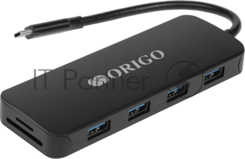 Док-станция ORIGO OU3390SNPD/B1, USB 3.0, USB 3.0/USB Type-C/RJ-45/HDMI/VGA/SD/TF/microSD/3.5мм, USB
