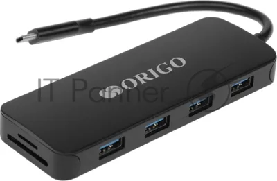 Док-станция ORIGO OU3390SNPD/B1, USB 3.0, USB 3.0/USB Type-C/RJ-45/HDMI/VGA/SD/TF/microSD/3.5мм, USB