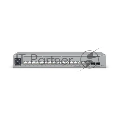 Коммутатор Ubiquiti Networking interface, (12) GbE RJ45 ports (4) 1/2.5 GbE RJ45 ports (2) 10G SFP+ ports; Total non-blocking throughput, 42 Gbps; Switching capacity, 84 Gbps