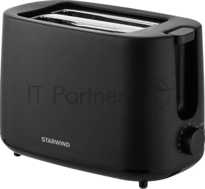 Тостер Starwind ST3106 черный, 750 Вт, 2 слота