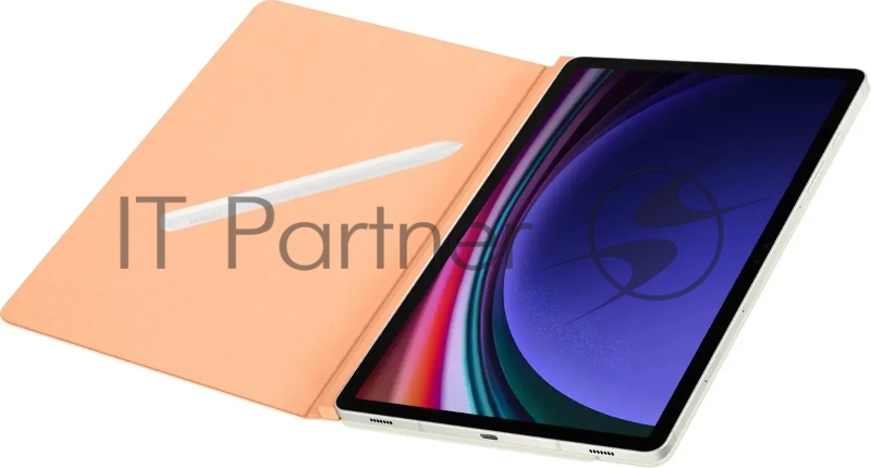 Чехол Samsung для Samsung Galaxy Tab S9/S9 FE EF-BX710POEGRU поликарбонат/полиуретан оранжевый