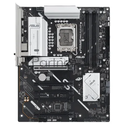 Материнская плата ASUS PRIME B860-PLUS WIFI, LGA1851, Intel B860, 4xDDR5, 4xSATA, 2xM.2, 1xPCIe 5.0 x16, DisplayPort, HDMI, 1x2.5Gb LAN, USB Type-C, 3x3.5 мм, 7.1, ATX