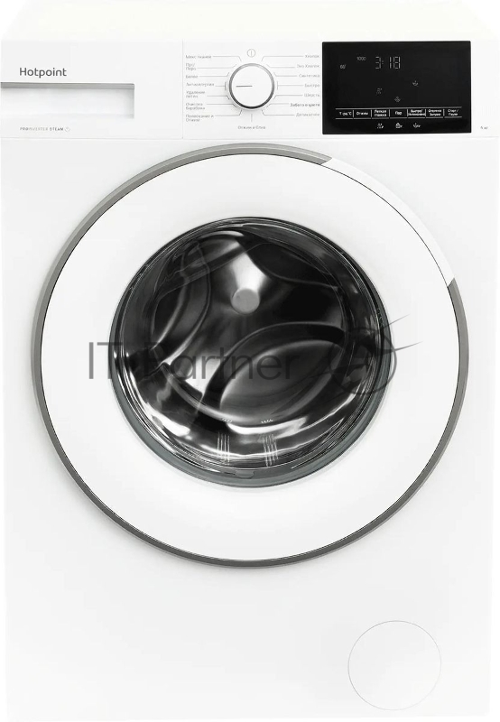 Стиральная машина Hotpoint WSH 6090 VWW белая, загрузка фронтальная 6 кг, 1000 об/мин, класс A