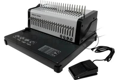 Переплетчик Office Kit B2130E A4/перф.35л.сшив/макс.500л./пластик.пруж. (6-51мм)/электр.