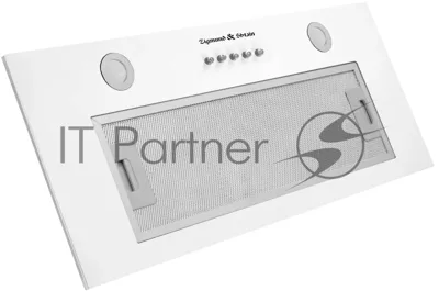 Вытяжка встраиваемая Zigmund & Shtain K 018.5 W белый, 50 см, 660 куб. м/ч, 58.6 дБ