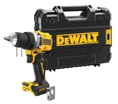 Дрель-шуруповерт DeWalt DCD800NT-XJ, 18 В, 0 Ач, 90 Нм, бесщеточный