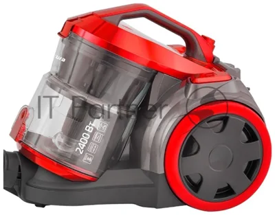Пылесос Sakura SA-8315R красный/черный, 450/2400 Вт, уборка сухая, пылесборник контейнер 2 л