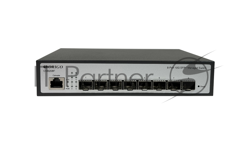 Коммутатор ORIGO OS6208F/A1A, 8×10 Гбит/с SFP+, управляемый